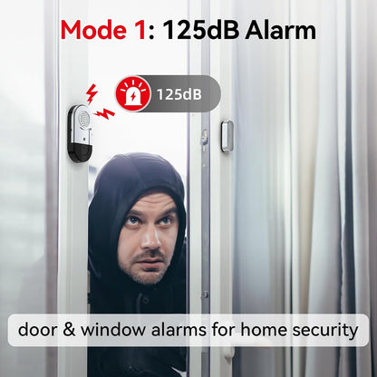 Door Alarms When Opened,Door Window Alarm Sensors for Kids Safety/Home Security/Pool/Garage/Dementia/Toddler/Travel Security,Easy to Install,Volume Control/Loud Alert,Long Battery Life,8 Pack