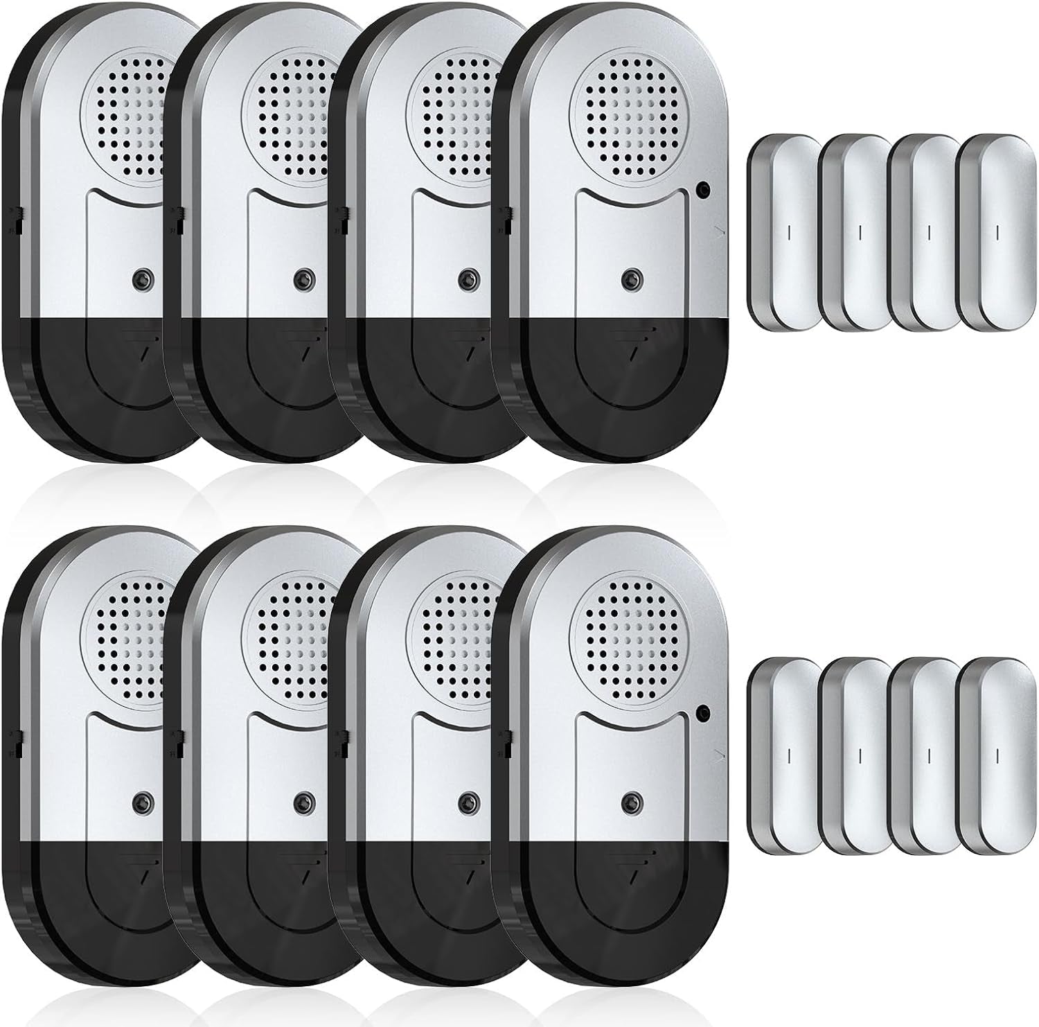 Door Alarms When Opened,Door Window Alarm Sensors for Kids Safety/Home Security/Pool/Garage/Dementia/Toddler/Travel Security,Easy to Install,Volume Control/Loud Alert,Long Battery Life,8 Pack