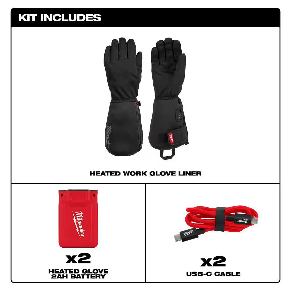 Men'S Small Heated Gloves Liners
