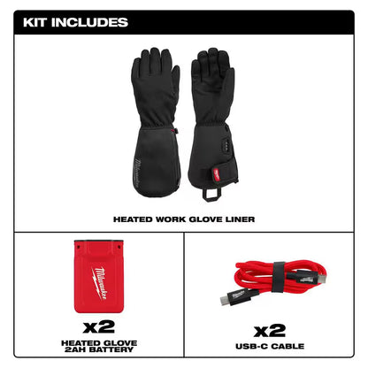 Men'S Small Heated Gloves Liners